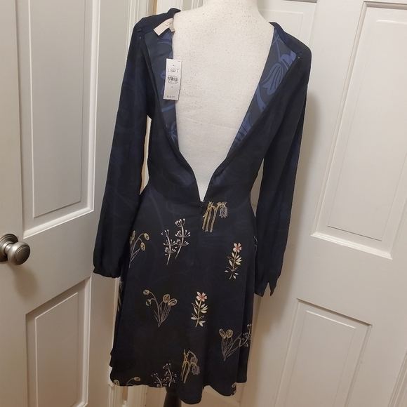 NWT LOFT Purple A-Line Dress Size 4, Retail $98, Classic, Business, formal - Picture 7 of 12